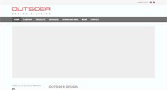 Desktop Screenshot of outsider-design.com